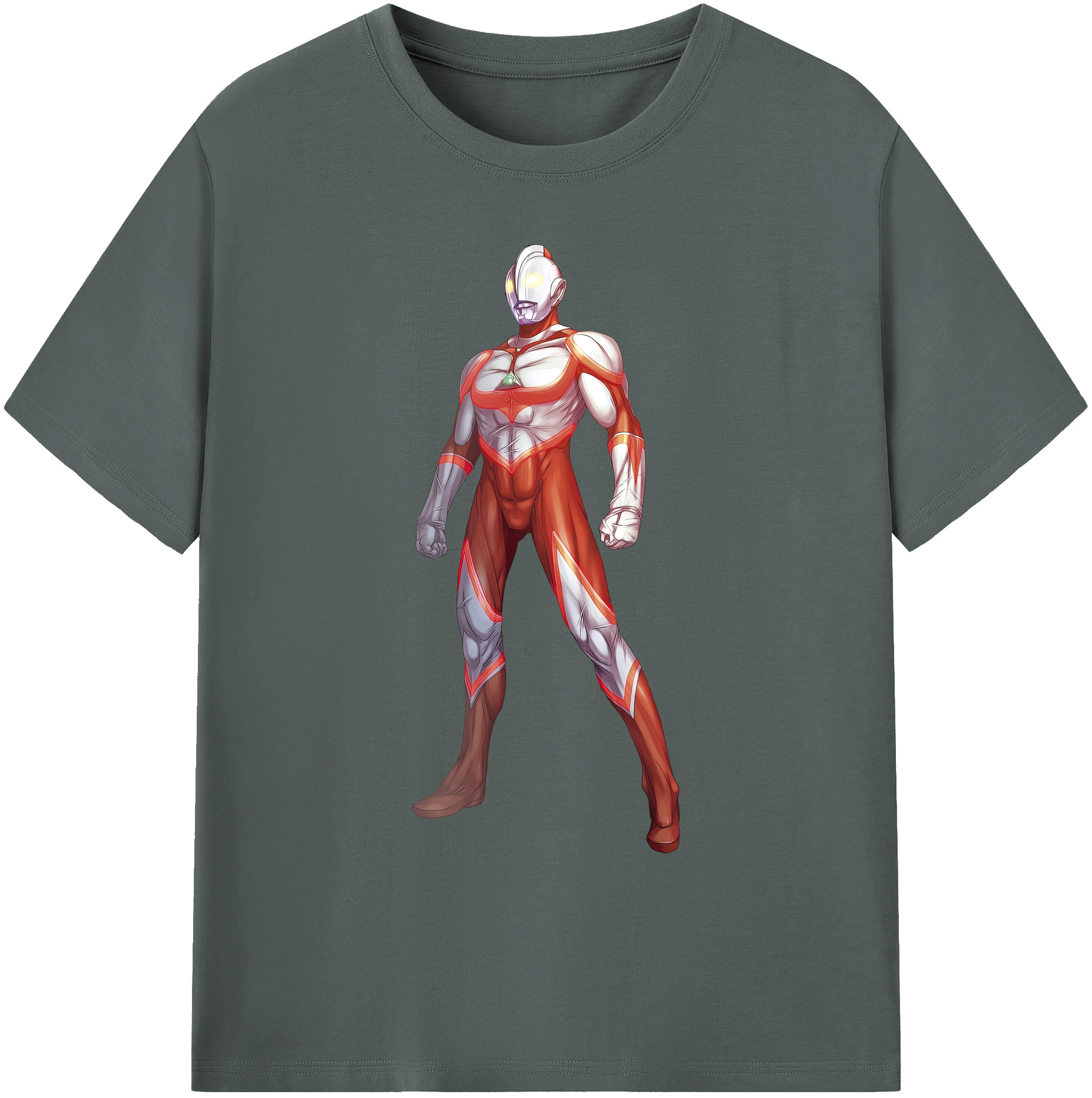 （画像用） ウルトラマン Ultraman 綿100％ メンズ半袖Tシャツ｜肌触りやわらか＆通気性